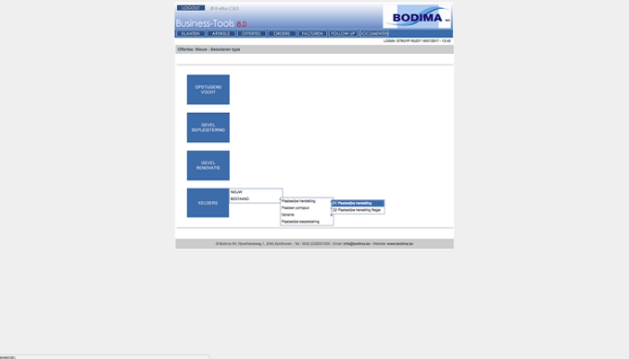 Bodima NV: Business Tools 8.0